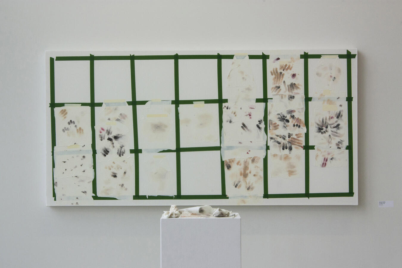 &quot;Two Weeks&quot; Oil on canvas. 36 x 72 inches. 2016.