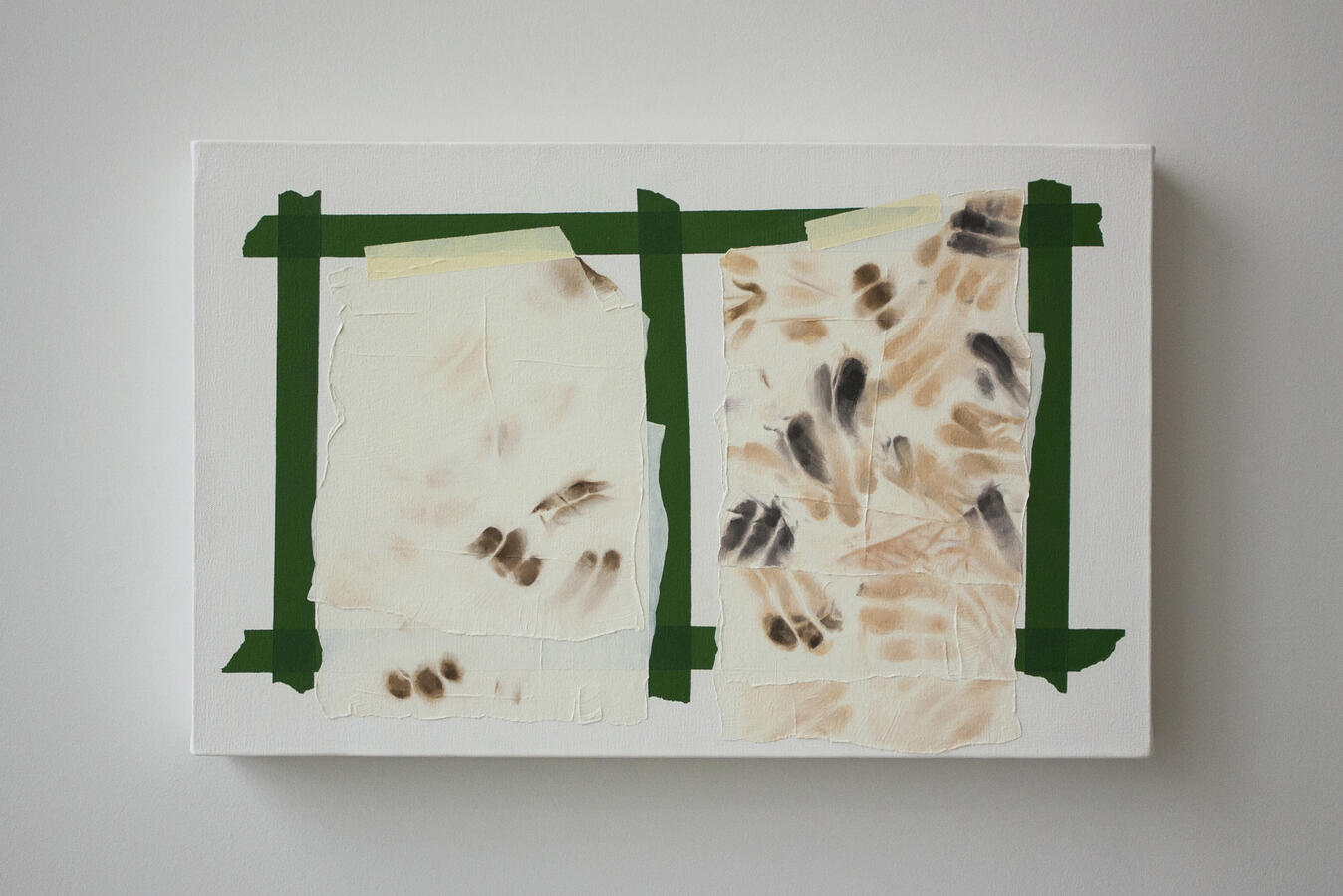 &quot;Twenty Sixteen/Twenty Seventeen&quot; Oil on canvas. 14 x 22 inches. 2017.